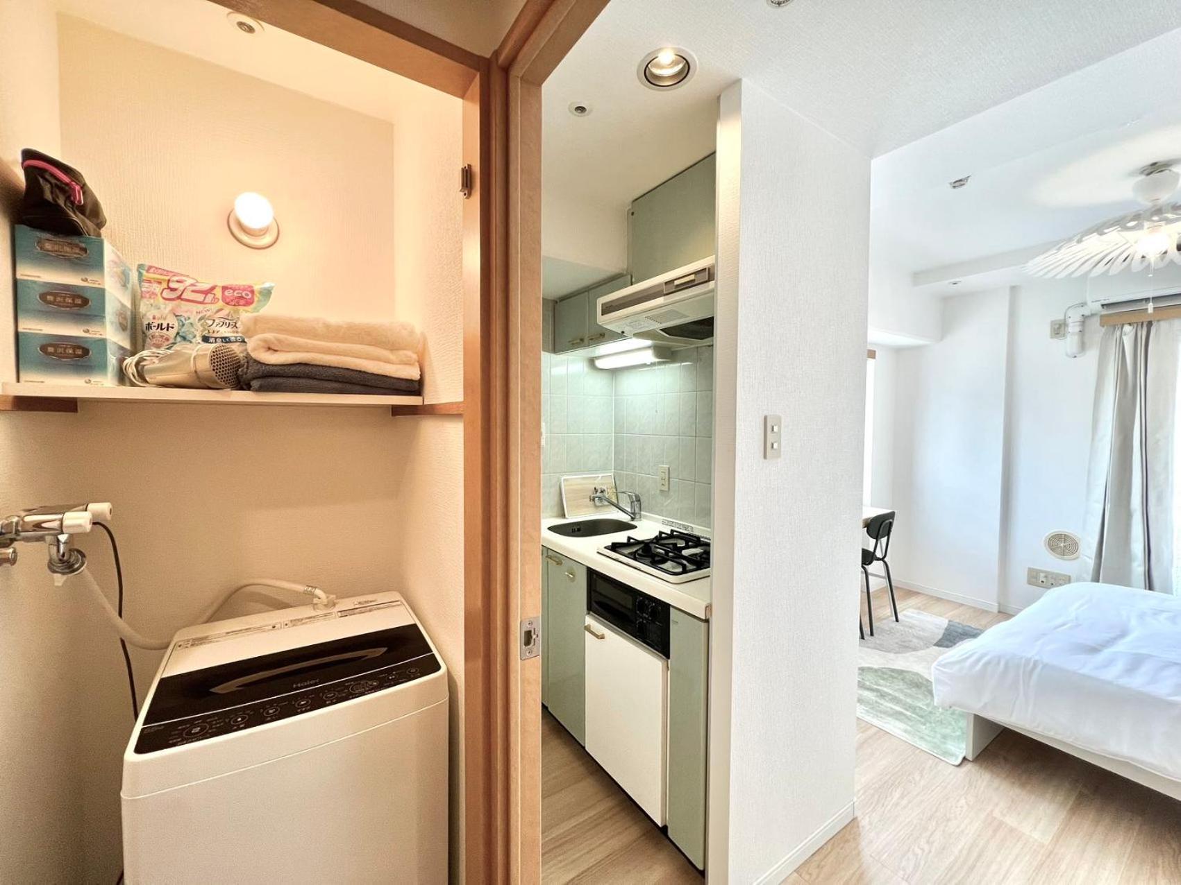 Ferienwohnung 夏野-涩谷11Floor Präfektur Tokio Exterior foto