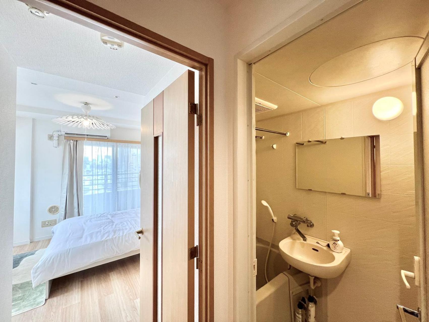 Ferienwohnung 夏野-涩谷11Floor Präfektur Tokio Exterior foto